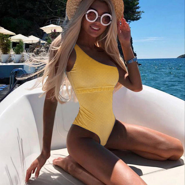 Beach style monokini