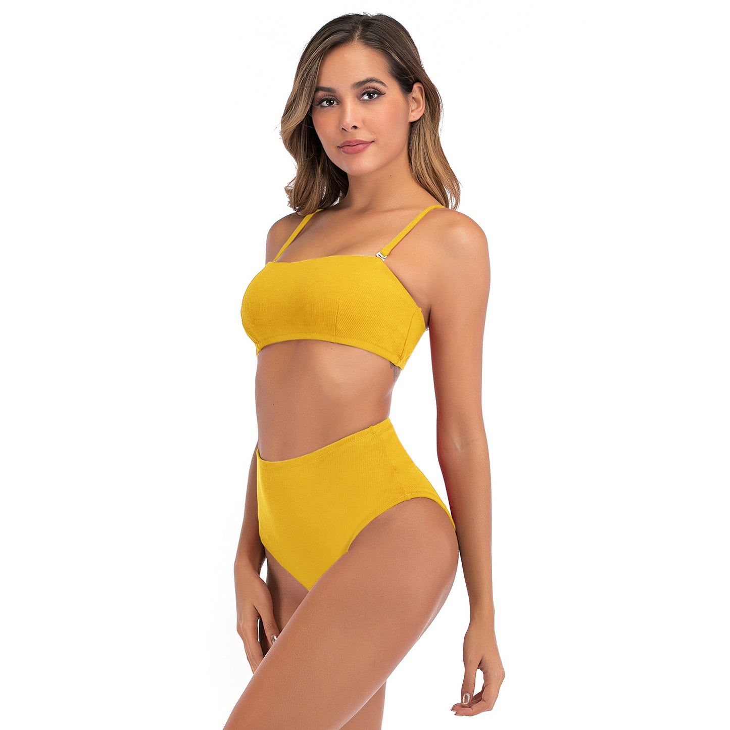 Bikini European And American High Waist, Split