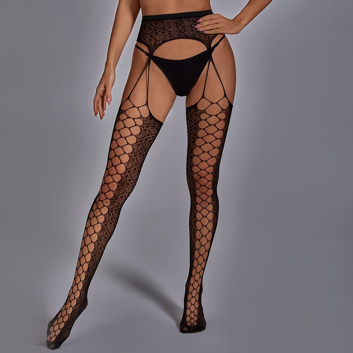 Pantyhose Pattern Garter Temptation