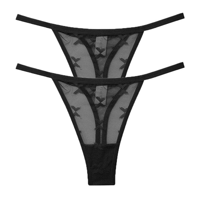 Mesh G-String Panties Transparent Underwear