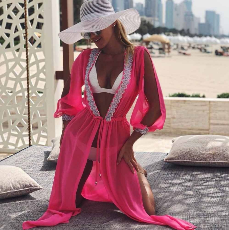 Long sleeve with lace blouse