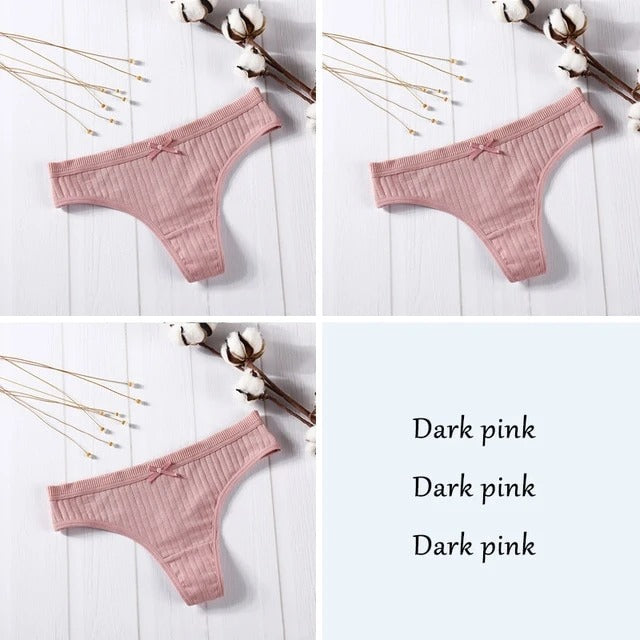3 Pcs Set G-String Panties