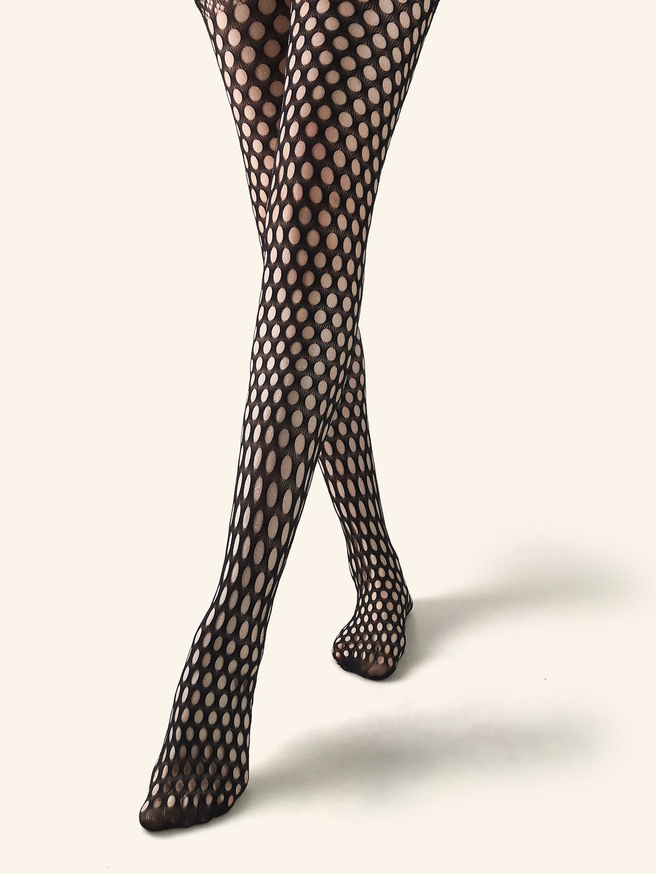 Thin Hole Mesh Pantyhose