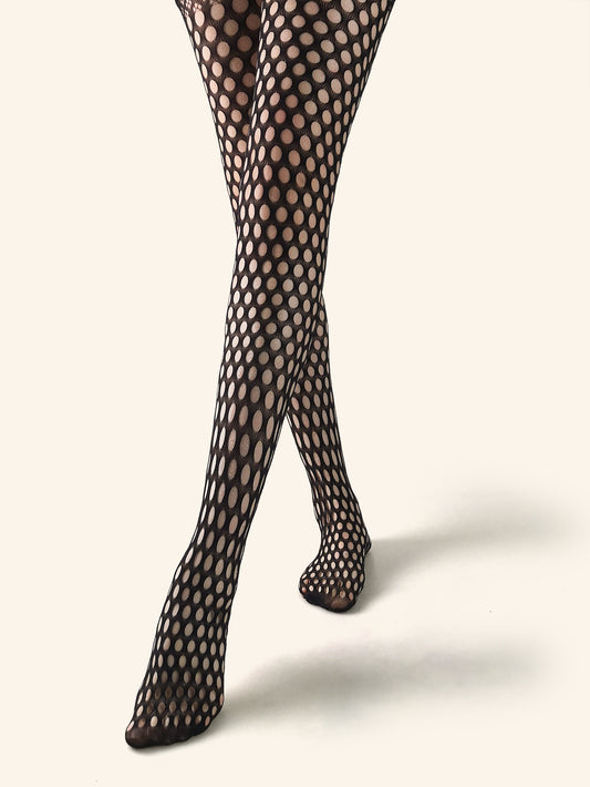Thin Hole Mesh Pantyhose
