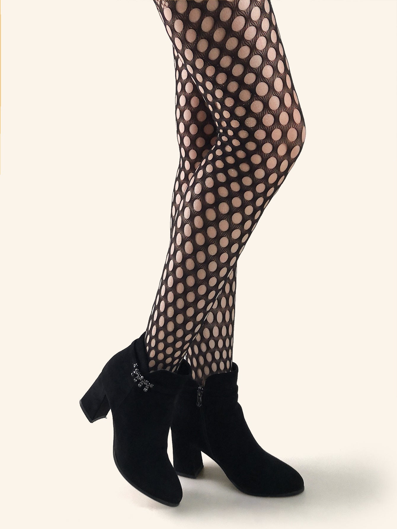 Thin Hole Mesh Pantyhose