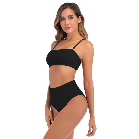 Bikini European And American  High Waist, Split