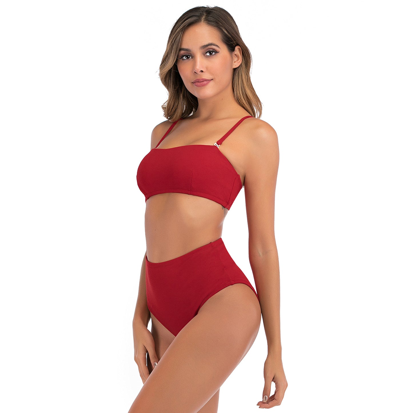 Bikini European And American  High Waist, Split