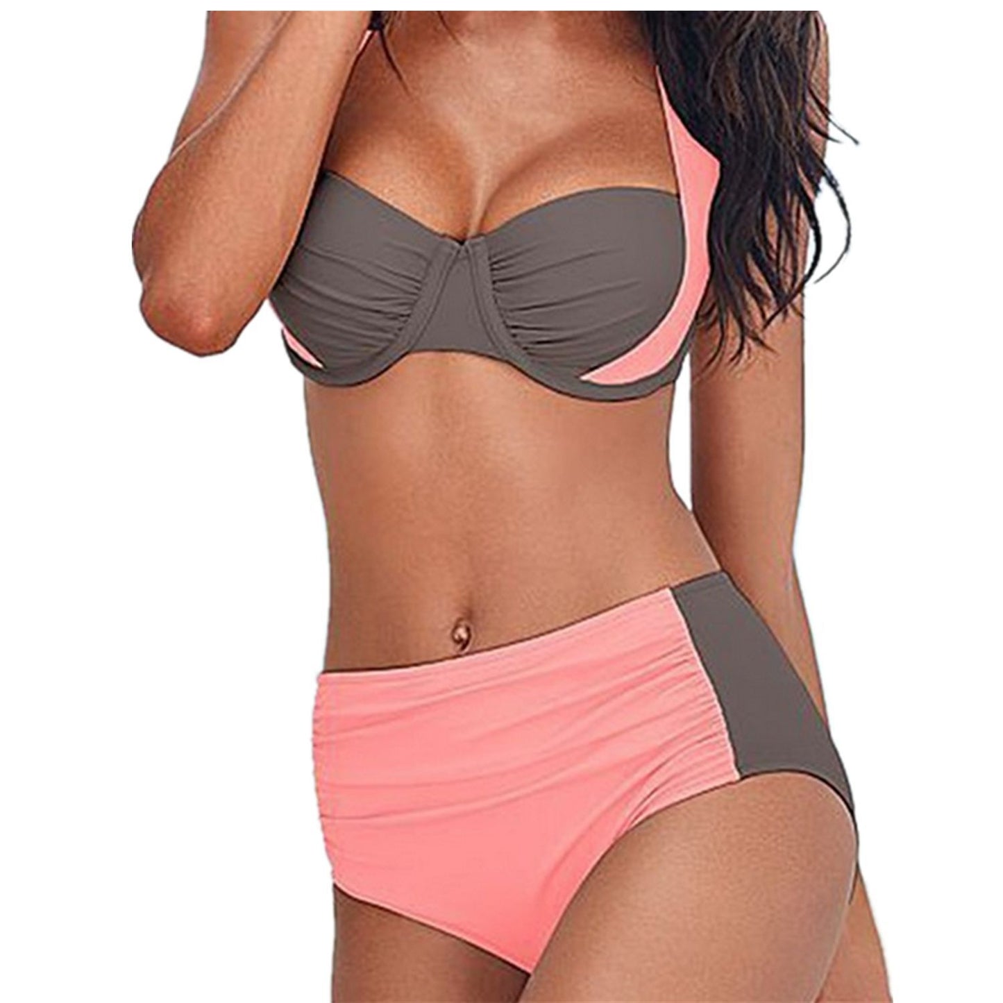 Europe And The United States New Bikini Swimwear High Waist