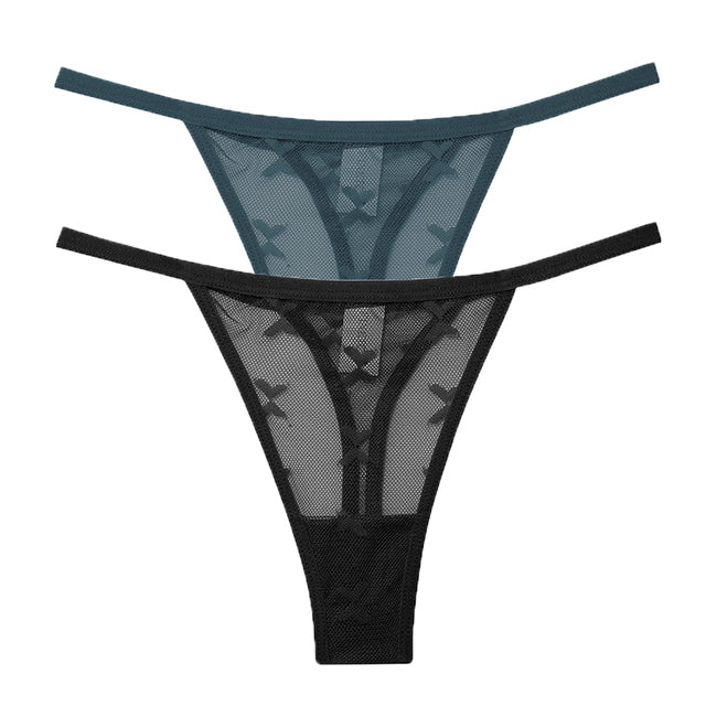 Mesh G-String Panties Transparent Underwear