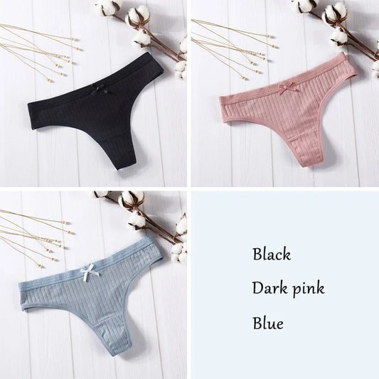 3 Pcs Set G-String Panties