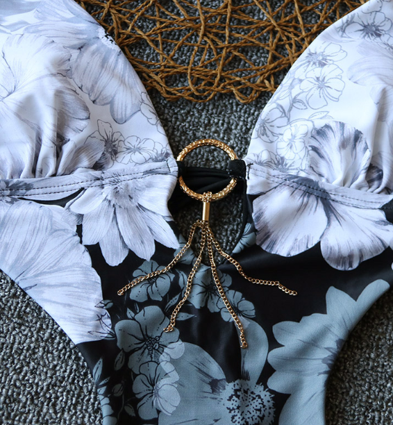 Cover Belly One piece Printed Swimsuit