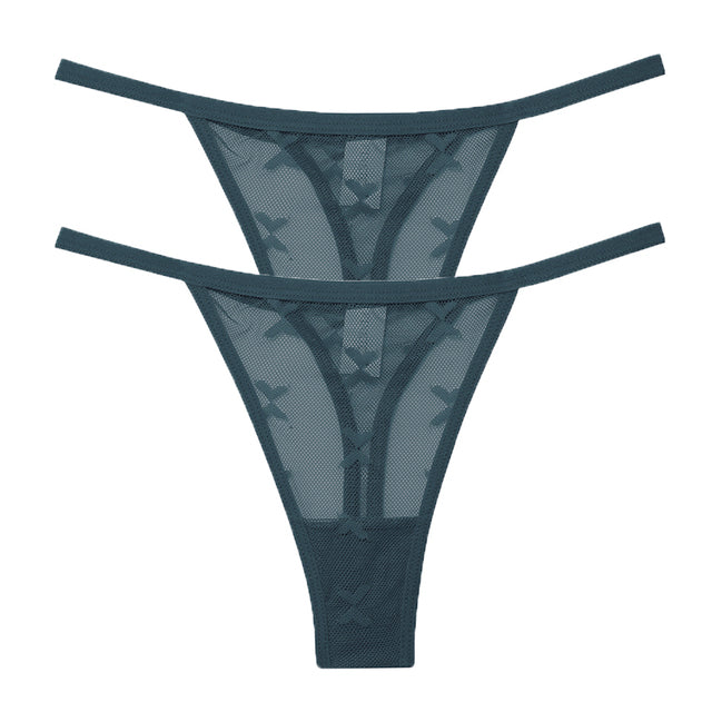 Mesh G-String Panties Transparent Underwear