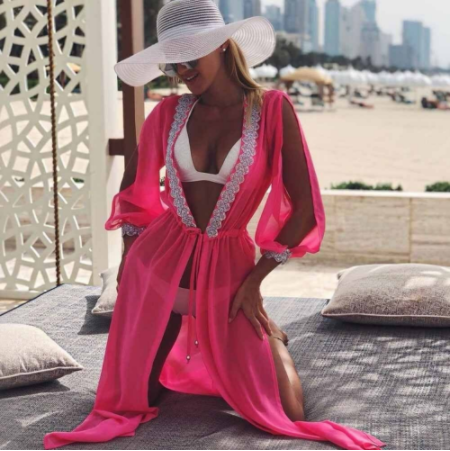 Long sleeve with lace blouse