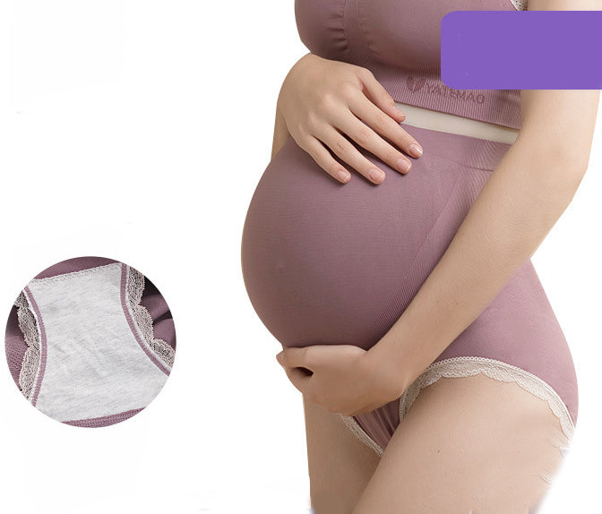 Pregnancy panties high waist belly support