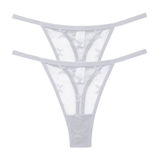 Mesh G-String Panties Transparent Underwear