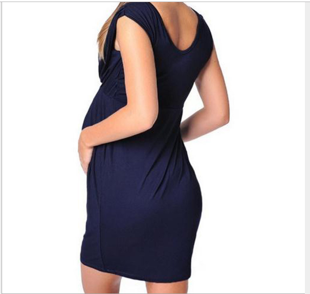 Bodycon Dress Maternity-Clothes Pregnant-Women New-Fashion Sleeveless