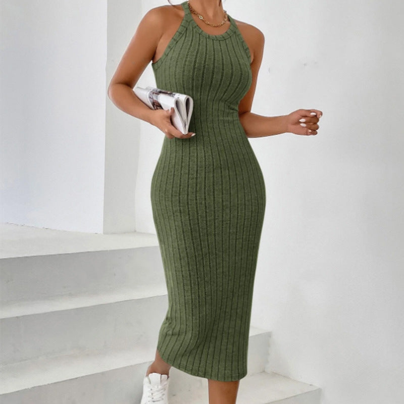 Robe de couleur unie