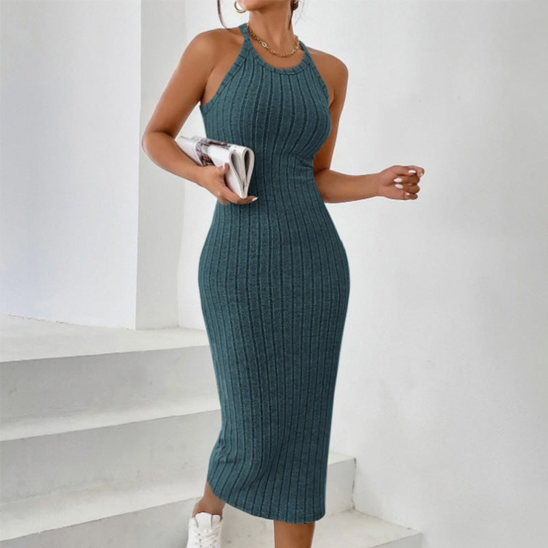 Robe de couleur unie