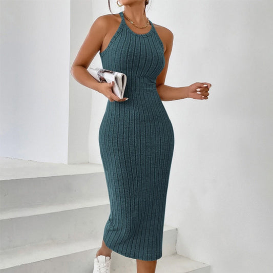 Robe de couleur unie