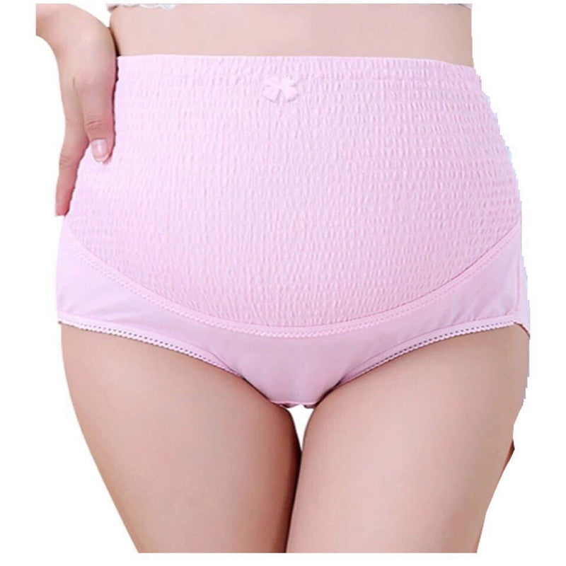 Cotton belly support lace panties