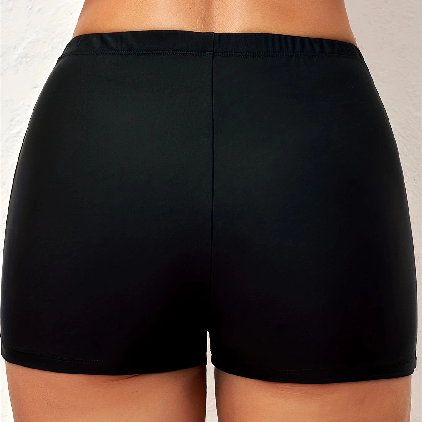 Casual Printing Colorful Lace Split Swimsuit