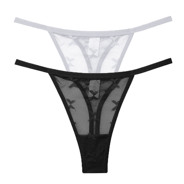 Mesh G-String Panties Transparent Underwear