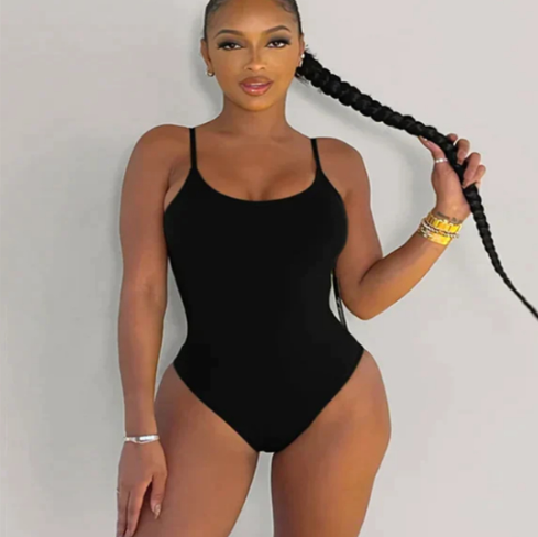 Summer Bikini Backless  Small to Large Size Solid Color One-piece