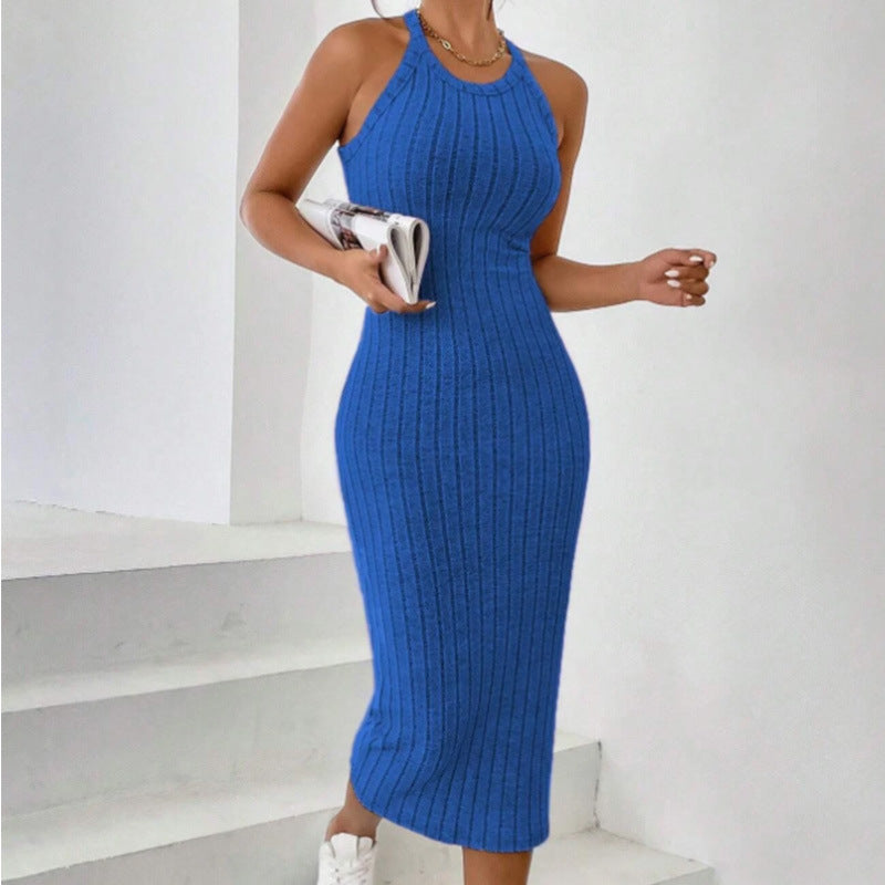 Robe de couleur unie