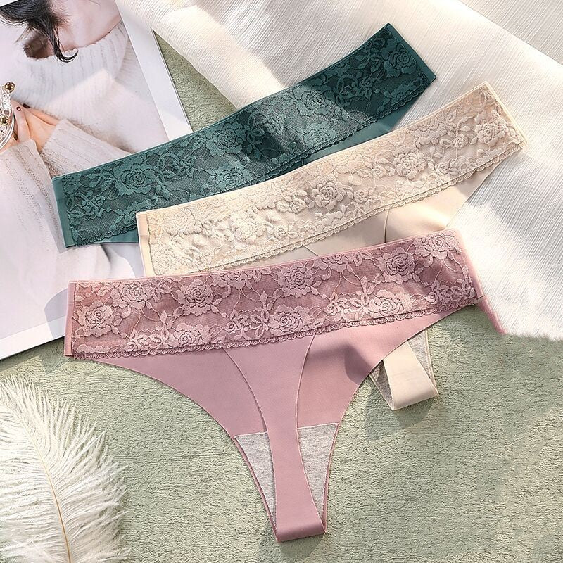 Medium Low Rise Lace G-string