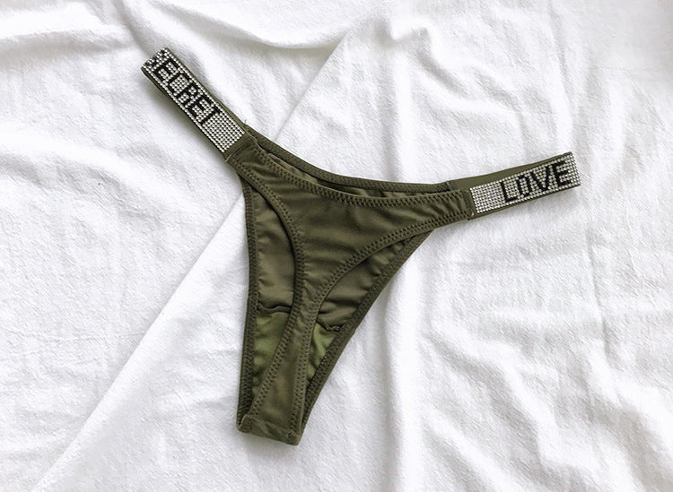 Sports  G-string Panties Hip Low Waist